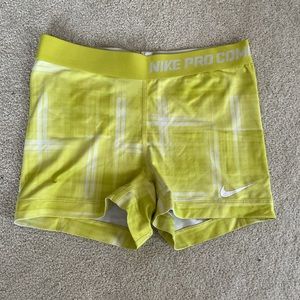 Nike pro spandex shorts
